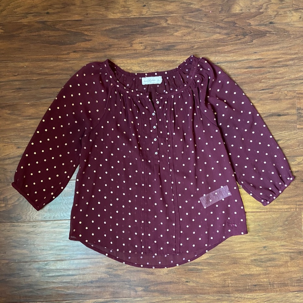 Abercrombie & Fitch Sheer Top